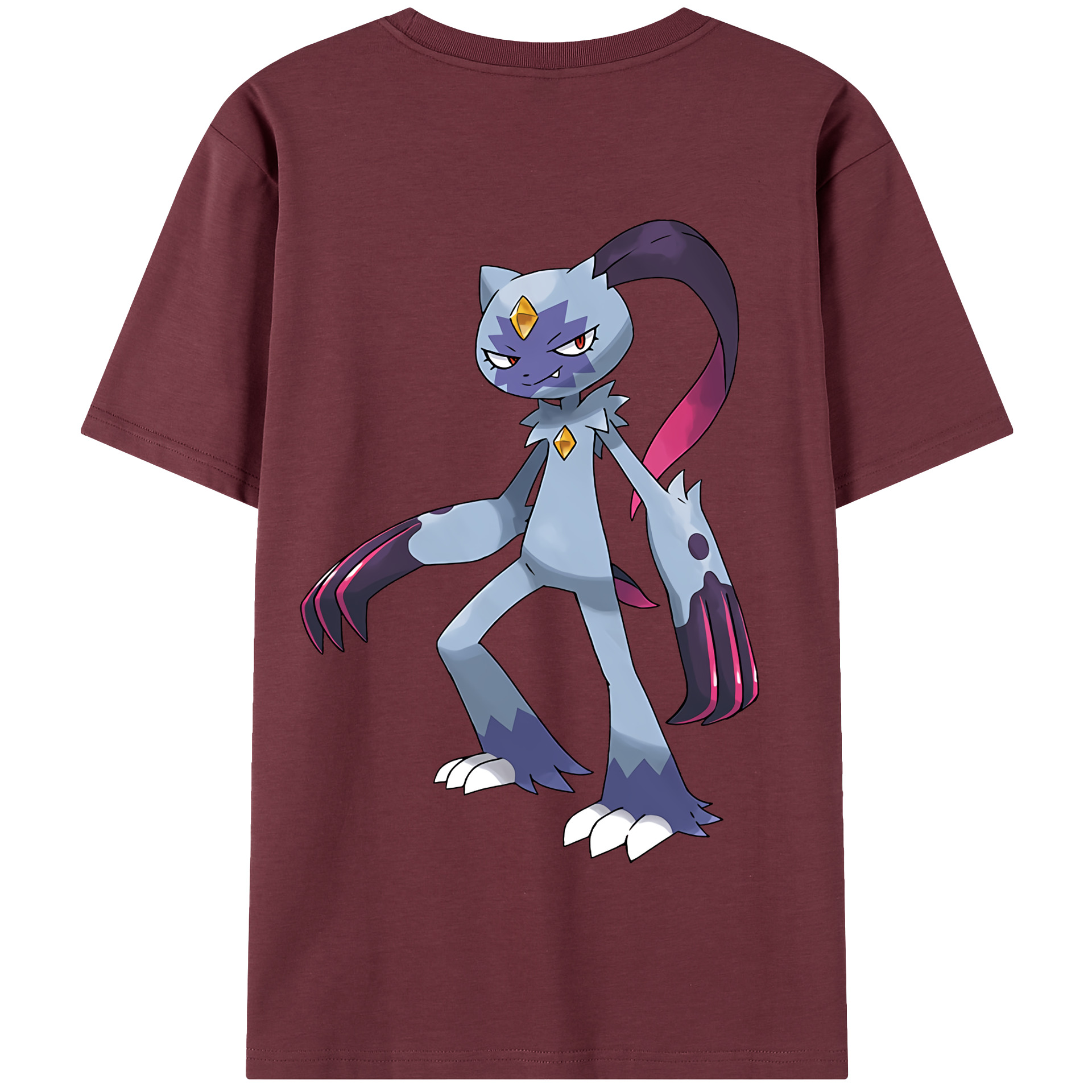 （画像用） ポケットモンスター Pokémon 綿100％半袖Tシャツ（背面プリント）
